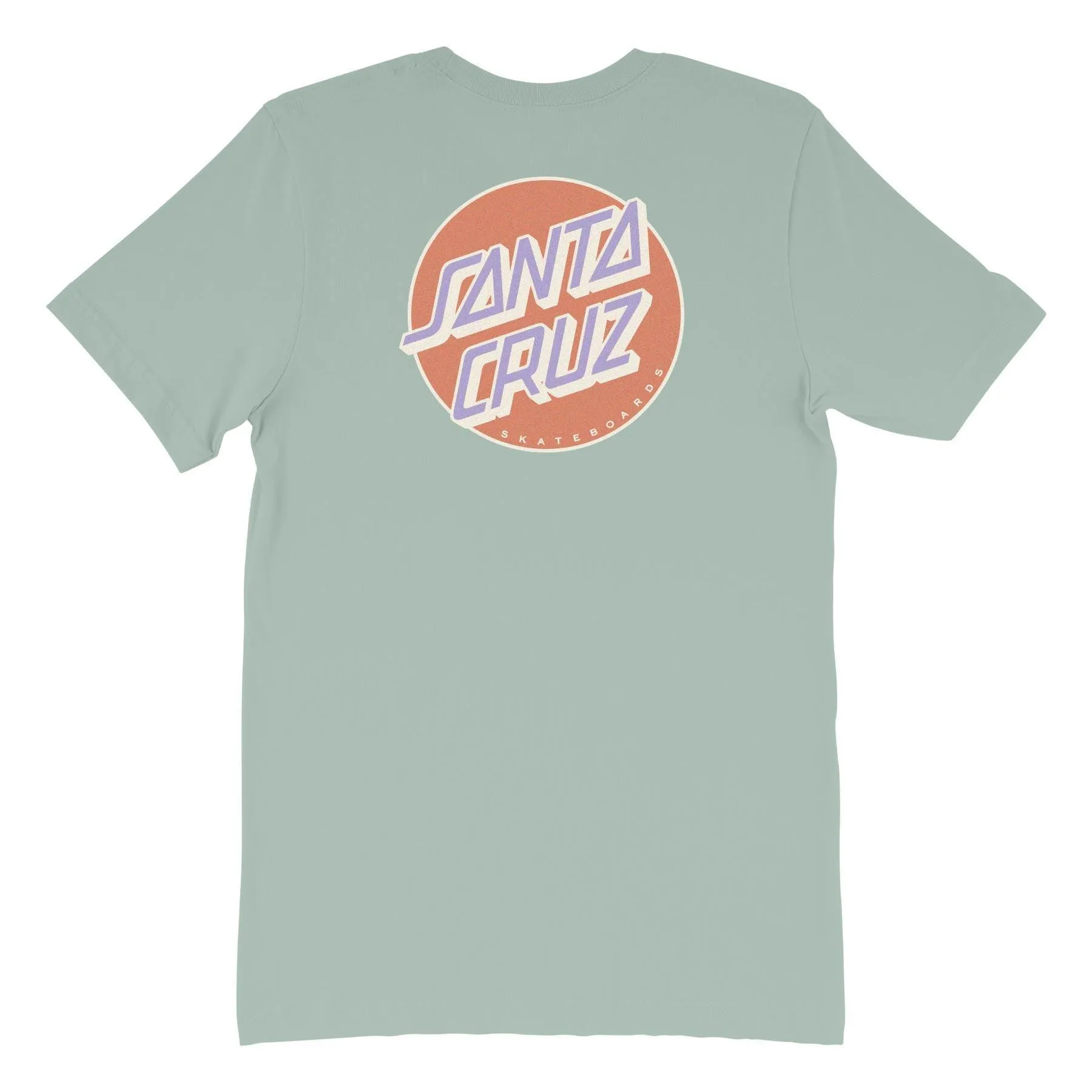 SANTA CRUZ Women's Other Dot Chest Tee Dusty Blue