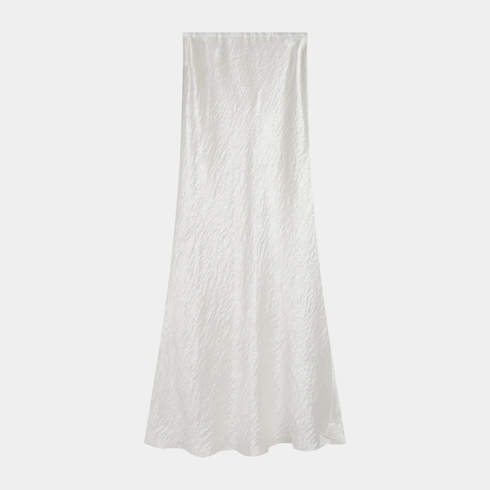 Satin Fishtail Skirt