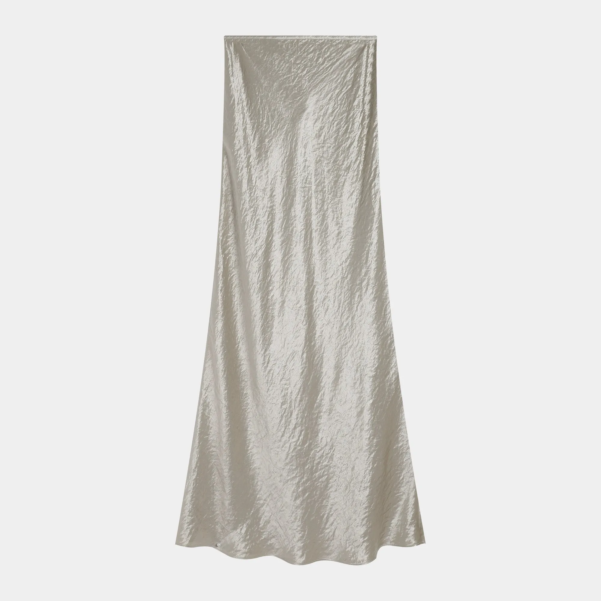 Satin Fishtail Skirt