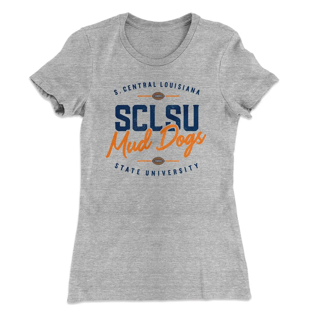 SCLSU Mud Dogs Football Women's T-Shirt