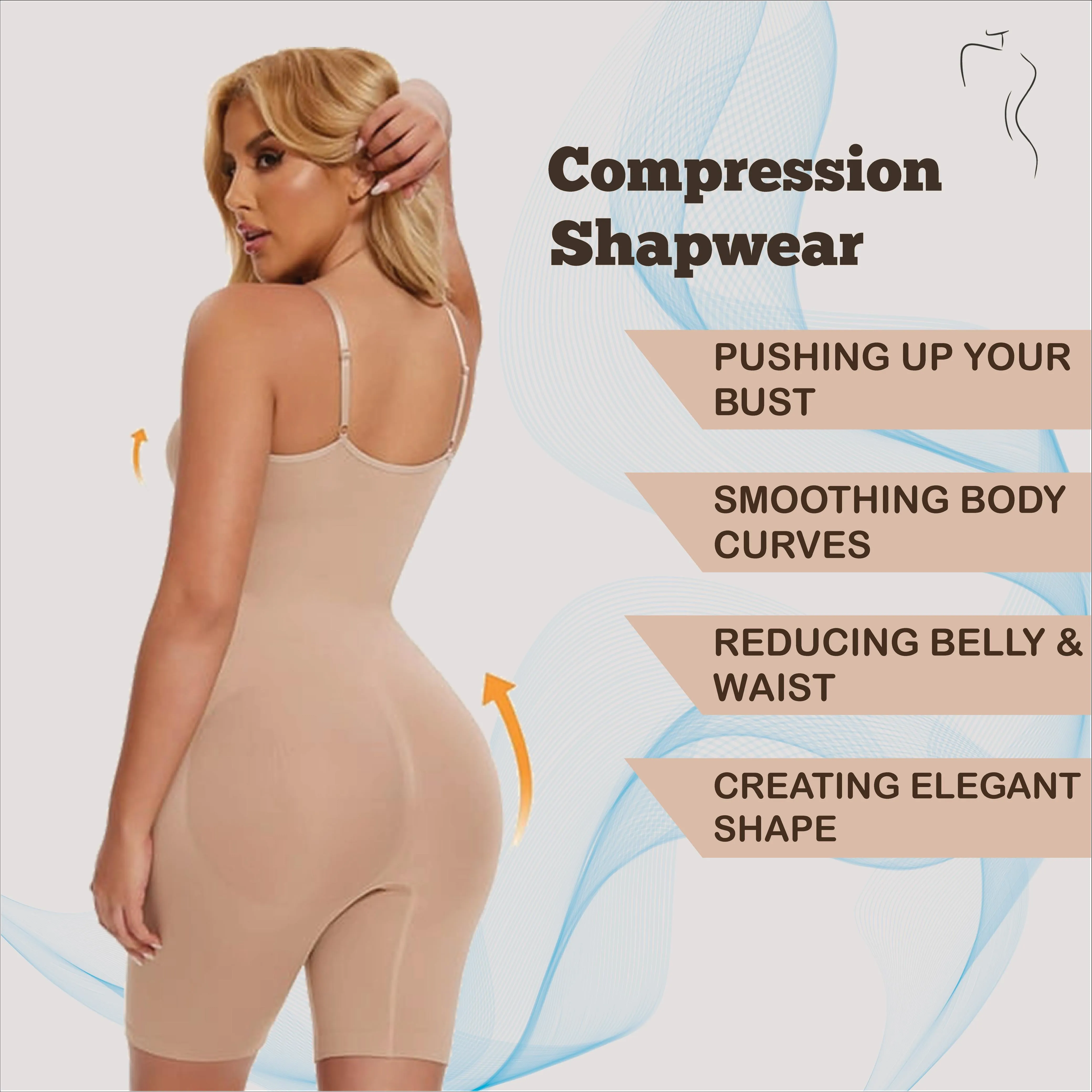 Sculpt & Smooth – Ultimate Full-Body Shapewear for a Flawless Silhouette