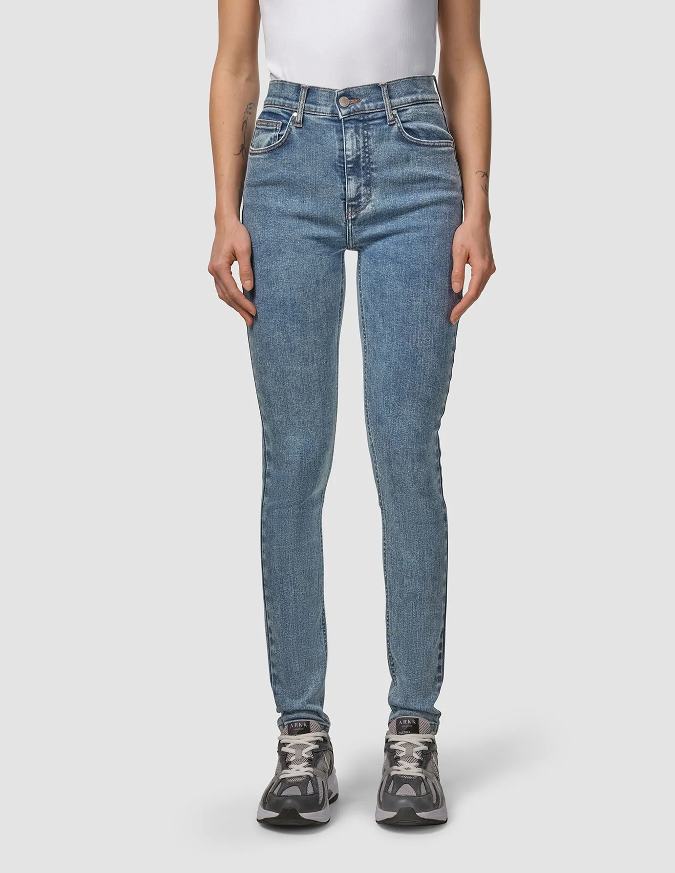 Sculpt Jeans Slim Snow Blue Wash