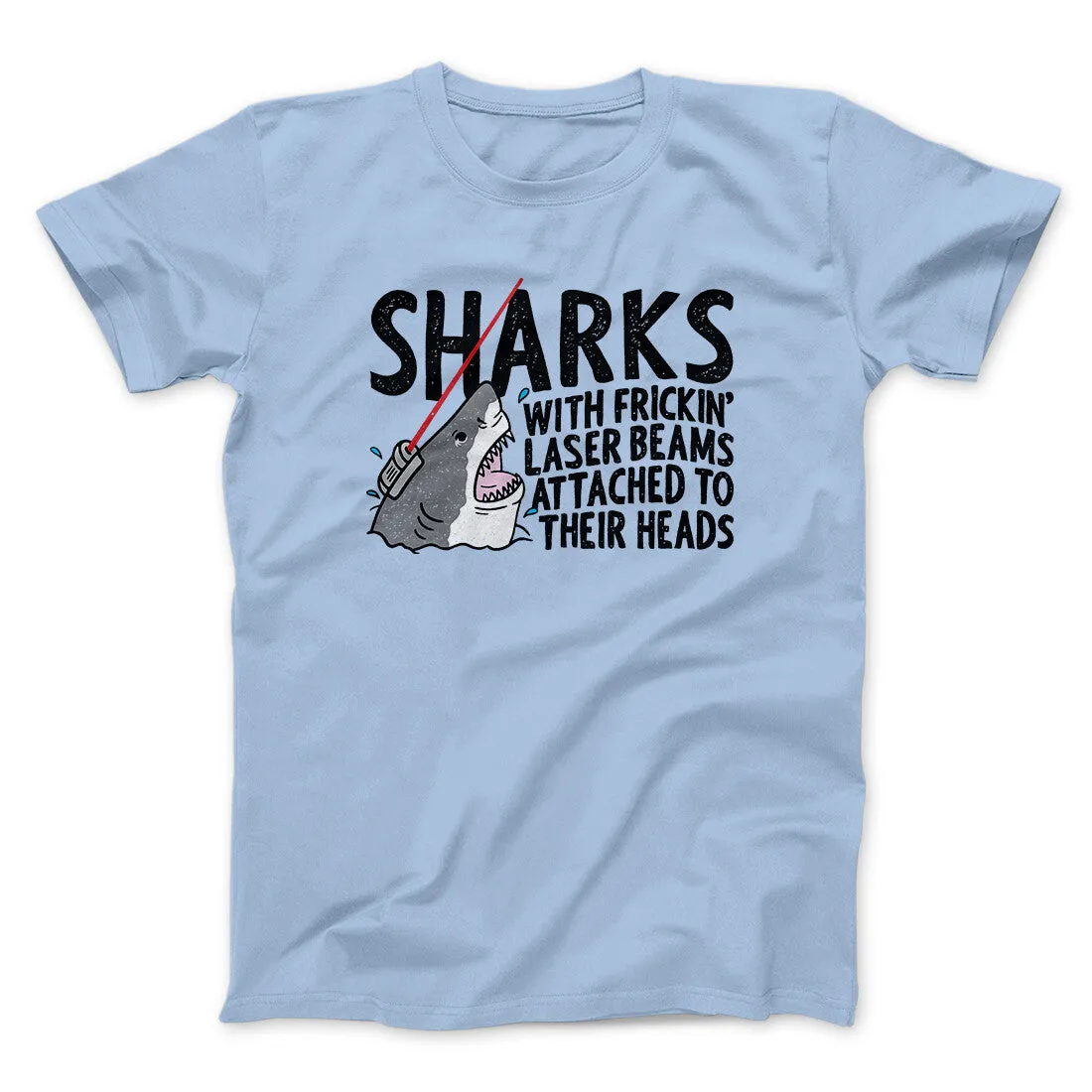 Sharks With Frickin’ Laser Beams Funny Movie Men/Unisex T-Shirt