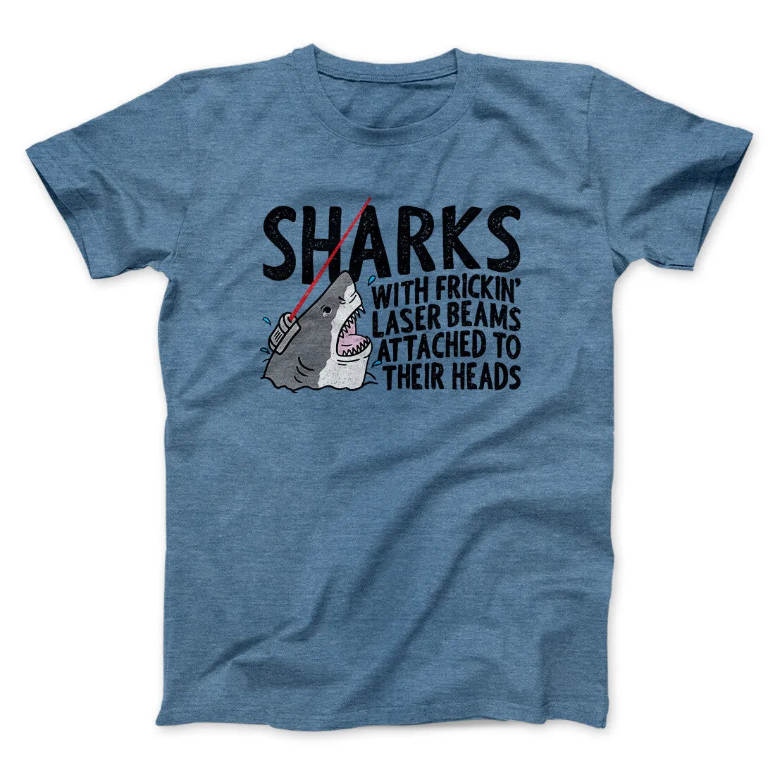 Sharks With Frickin’ Laser Beams Funny Movie Men/Unisex T-Shirt