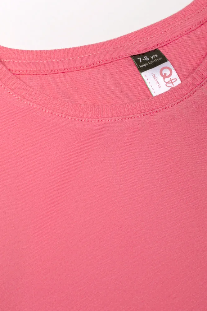 Short Sleeve T-Shirt Pink