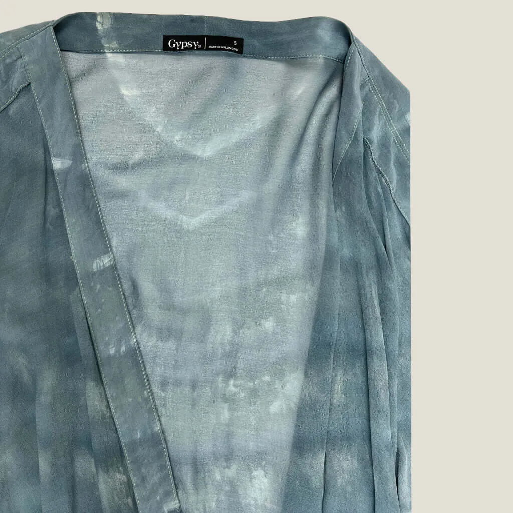 Silk Short Kimono Small