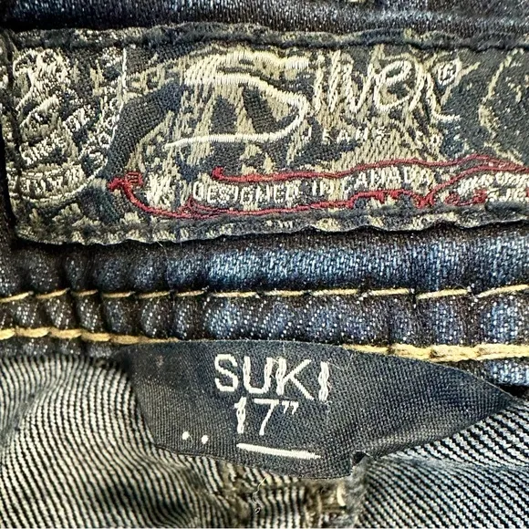 Silver Jeans Co. Suki Mid Rise Slim Bootcut Jeans size 25