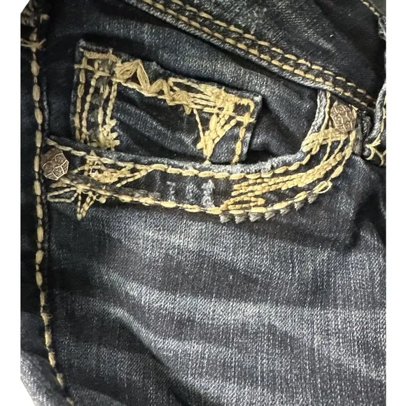 Silver Jeans Co. Suki Mid Rise Slim Bootcut Jeans size 25