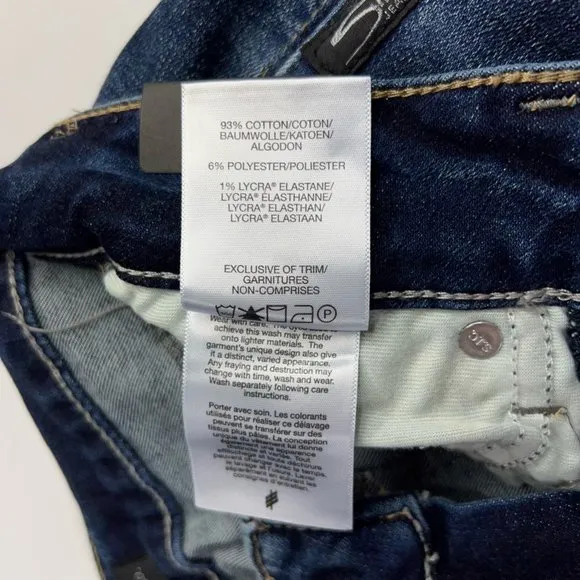 Silver Jeans Co Womens Suki Slim Boot Cut Denim Blue Stretch Curvy Fit 25x33 $89