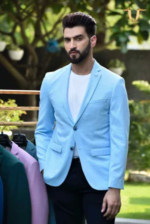 Sky Stretch Knit Blazer
