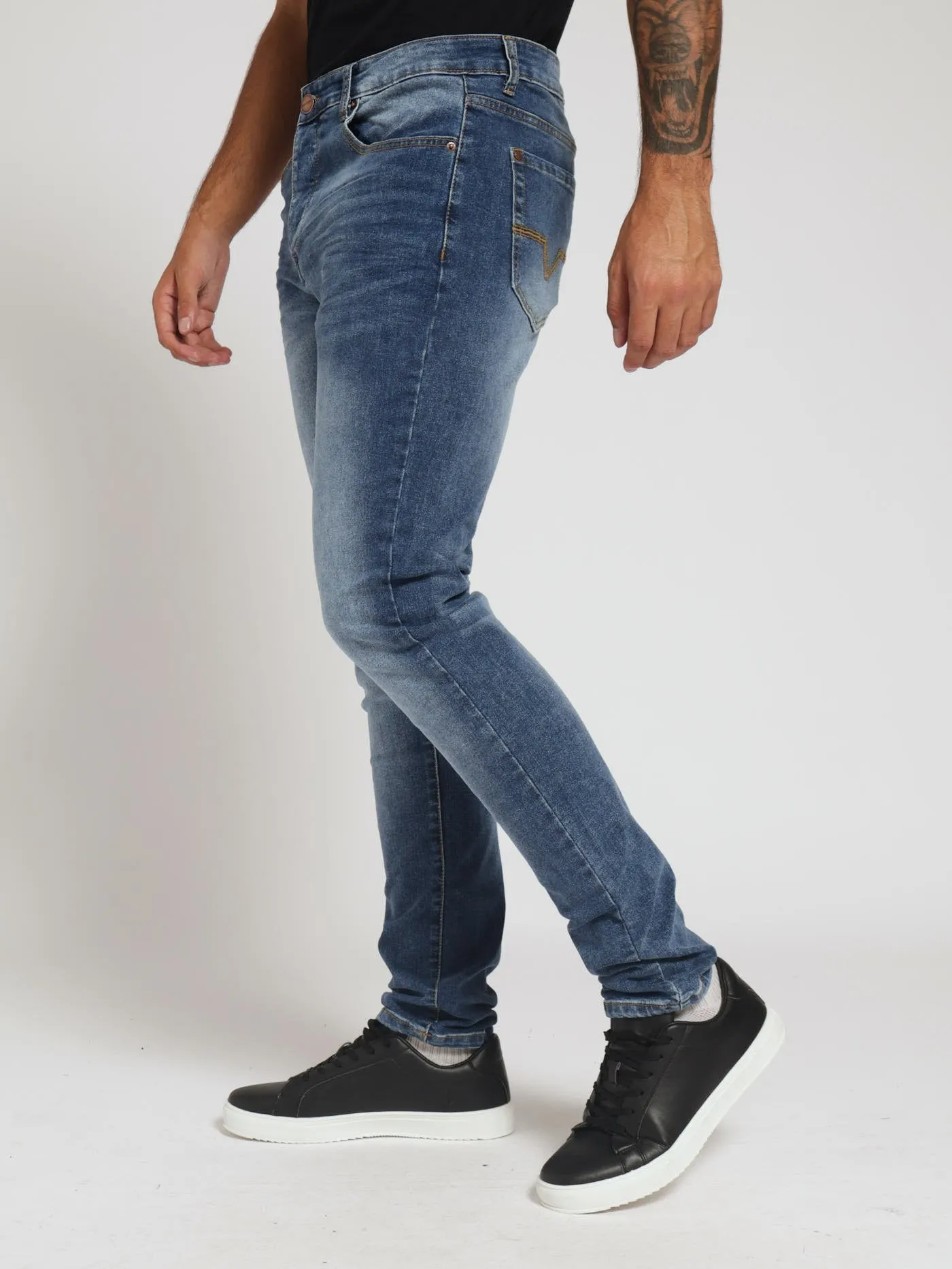 Slim Denim Jean - Medium Wash