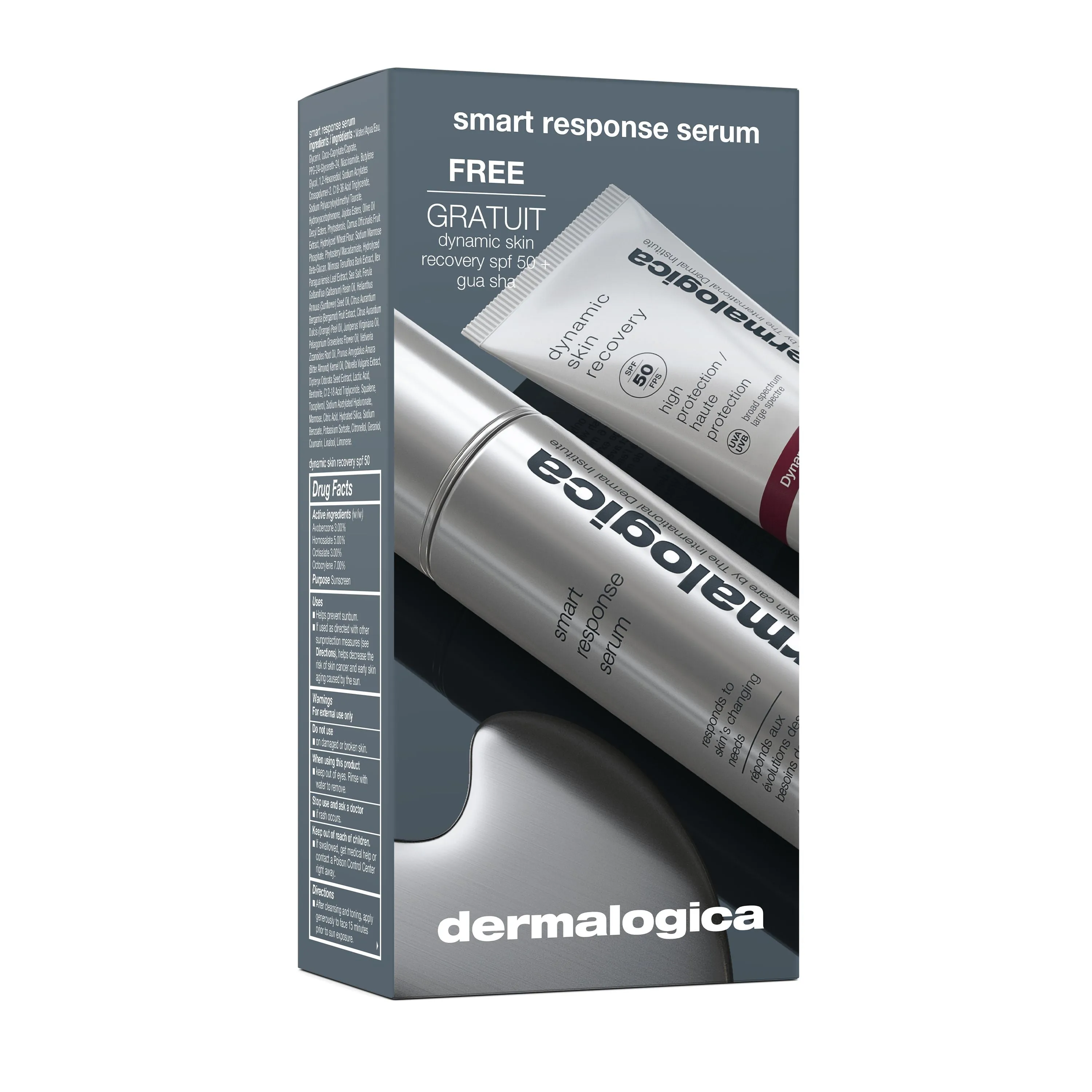 Smart response serum   Free dynamic & gua sha | Routine raffermissante