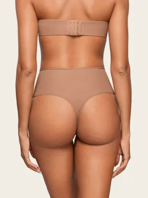 Smooth High Waisted Thong - 3 Pack