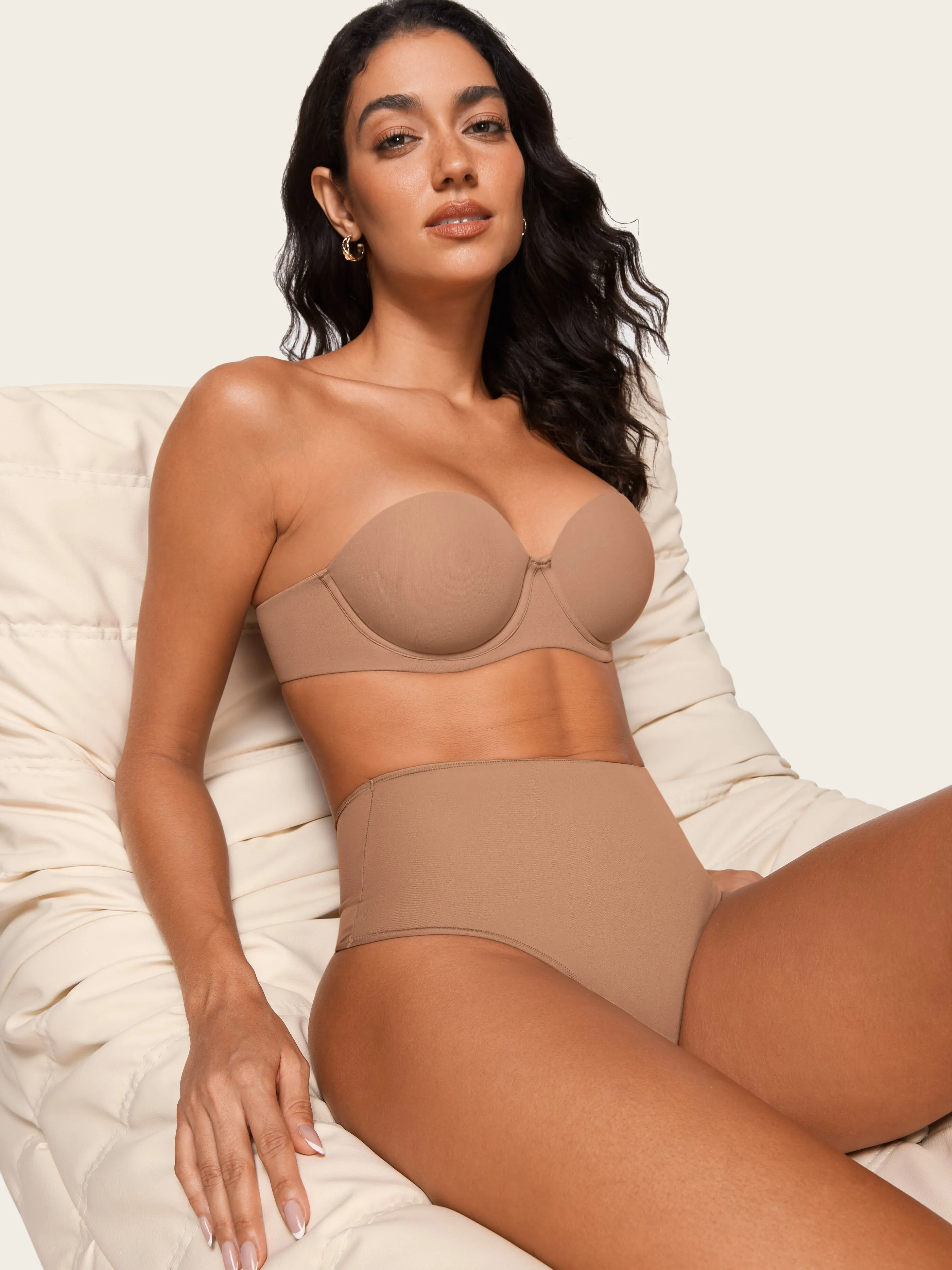 Smooth High Waisted Thong - 3 Pack