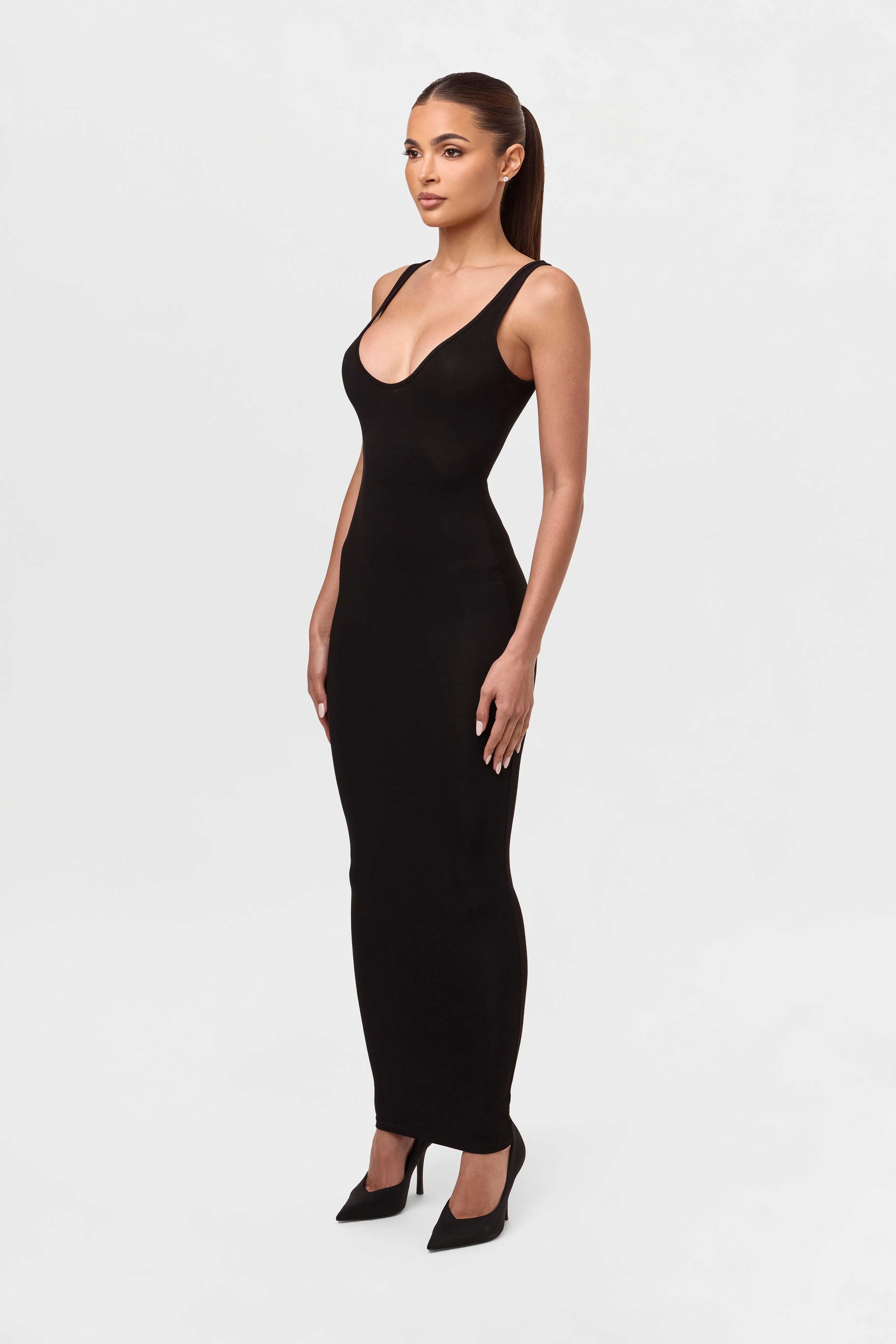 Smooth Sculpt Tank Maxi Dress