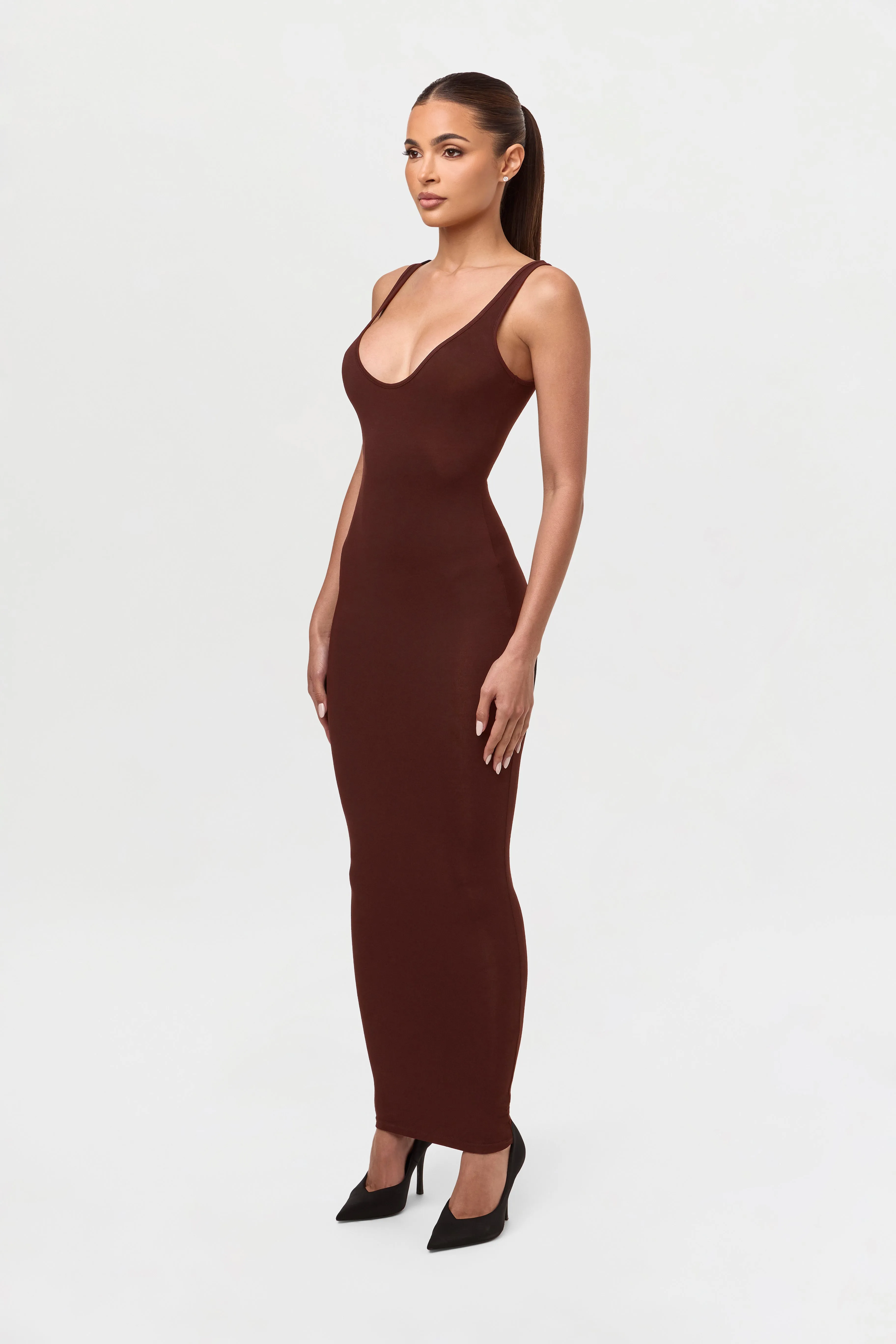 Smooth Sculpt Tank Maxi Dress