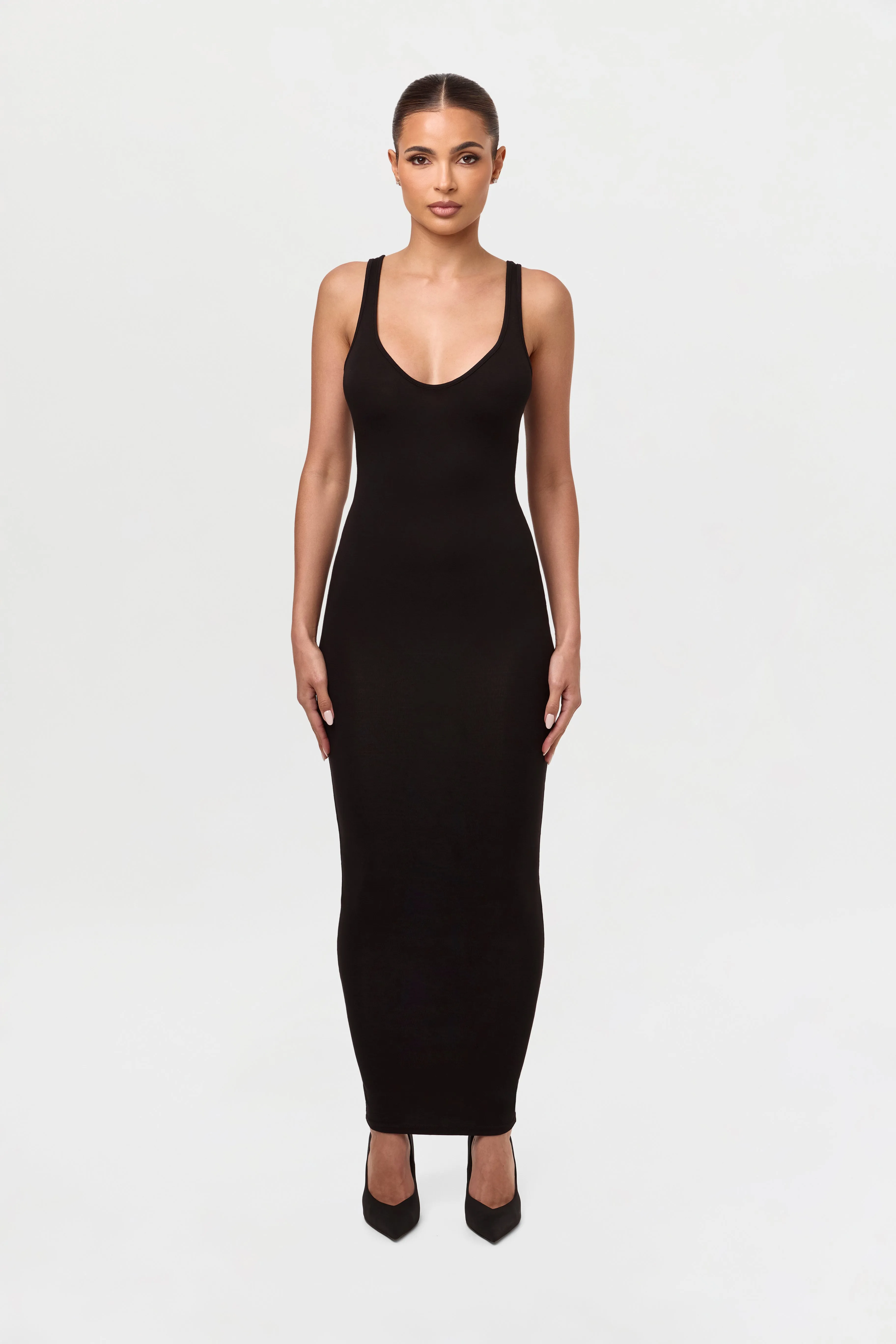 Smooth Sculpt Tank Maxi Dress