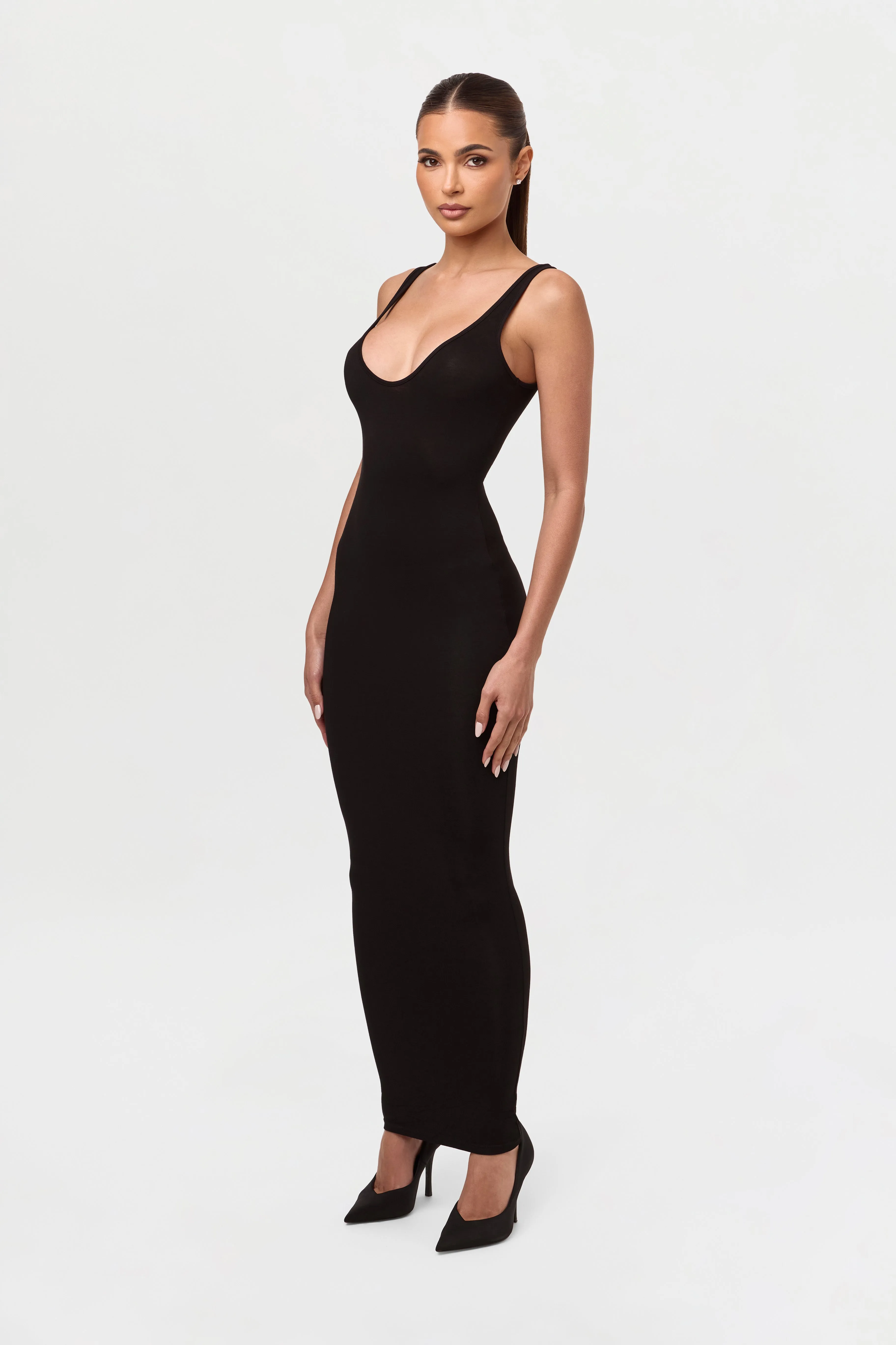 Smooth Sculpt Tank Maxi Dress