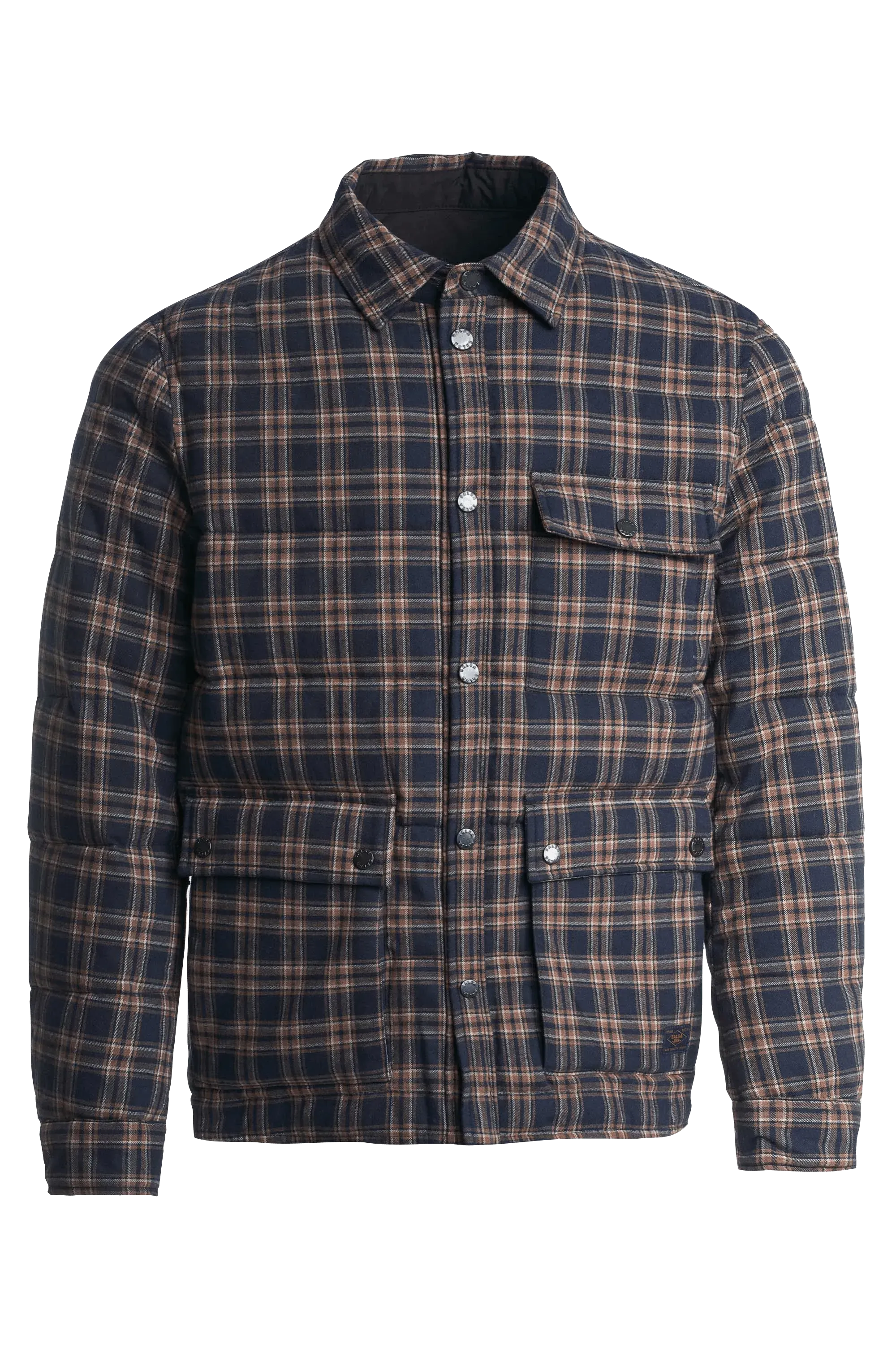 Sobrecamisa de Cuadros con Relleno