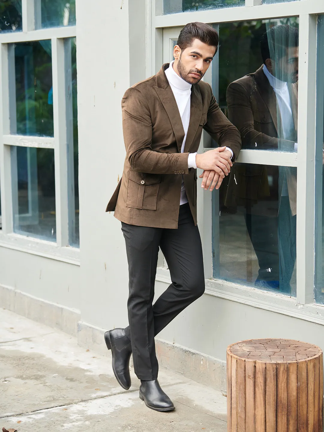 SOFT CAFFEINE BLAZER
