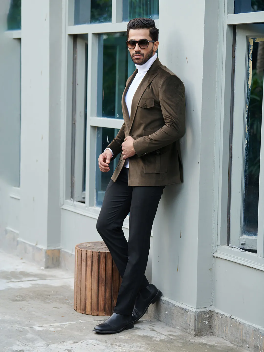 SOFT CAFFEINE BLAZER