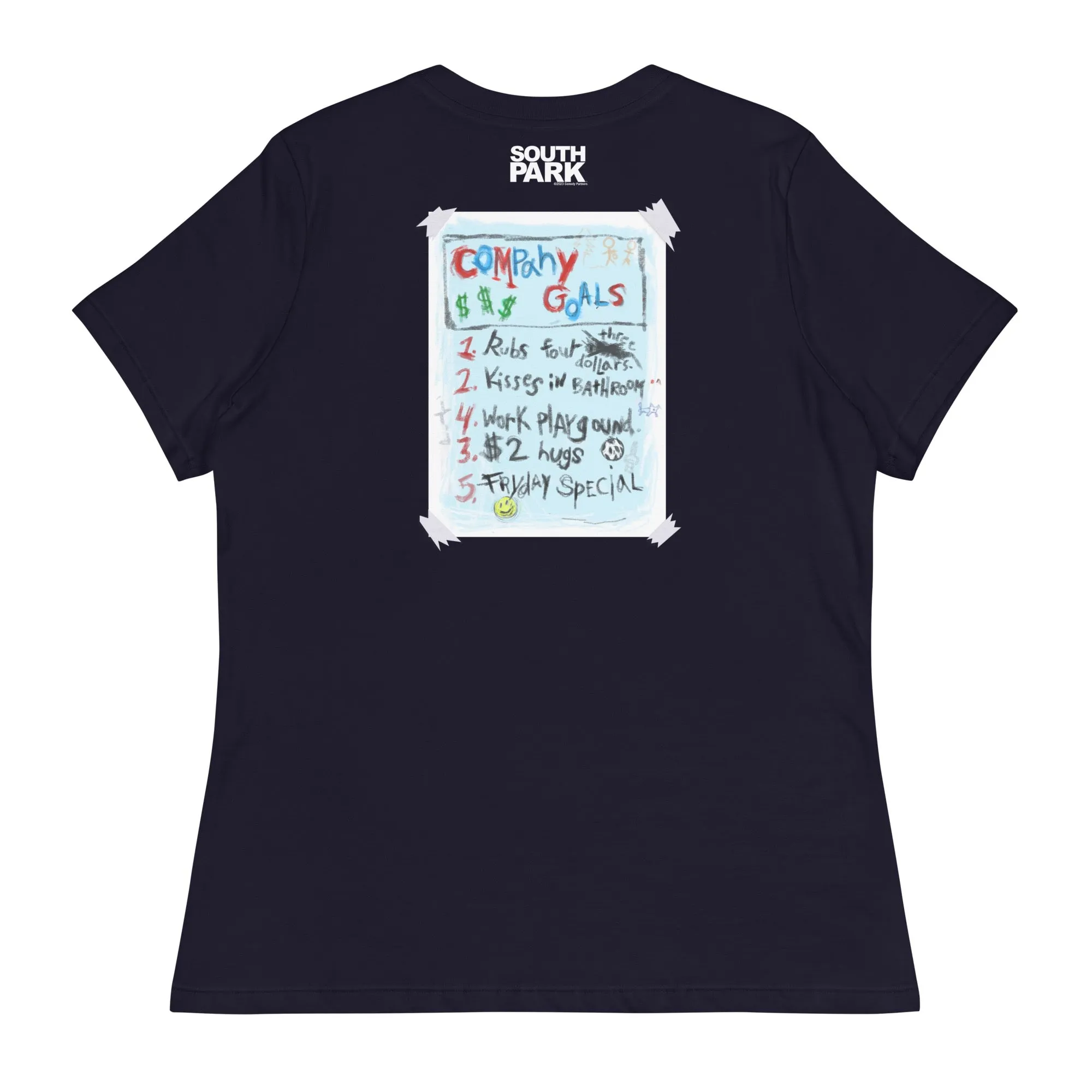 South Park Butter's Kissing Company Womens Short Sleeve T-Shirt