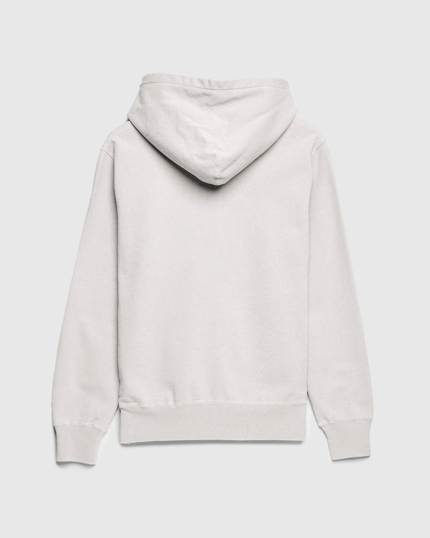 Special Finish Zip Hoodie in Off White