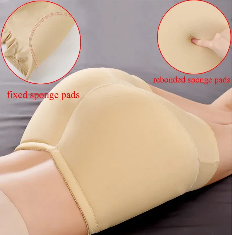 Sponge Hip Pads Lifting Butt Lifter Padded Booty Hip Enhancer Dress Body Shaper Waist Trainer Seamless Underwear Control Panties