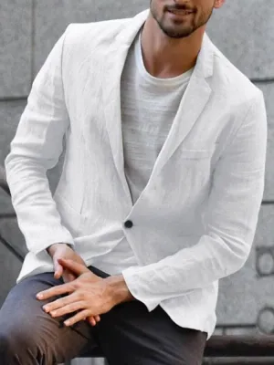 Stylebewusst - Lässiger Blazer aus weicher Baumwolle