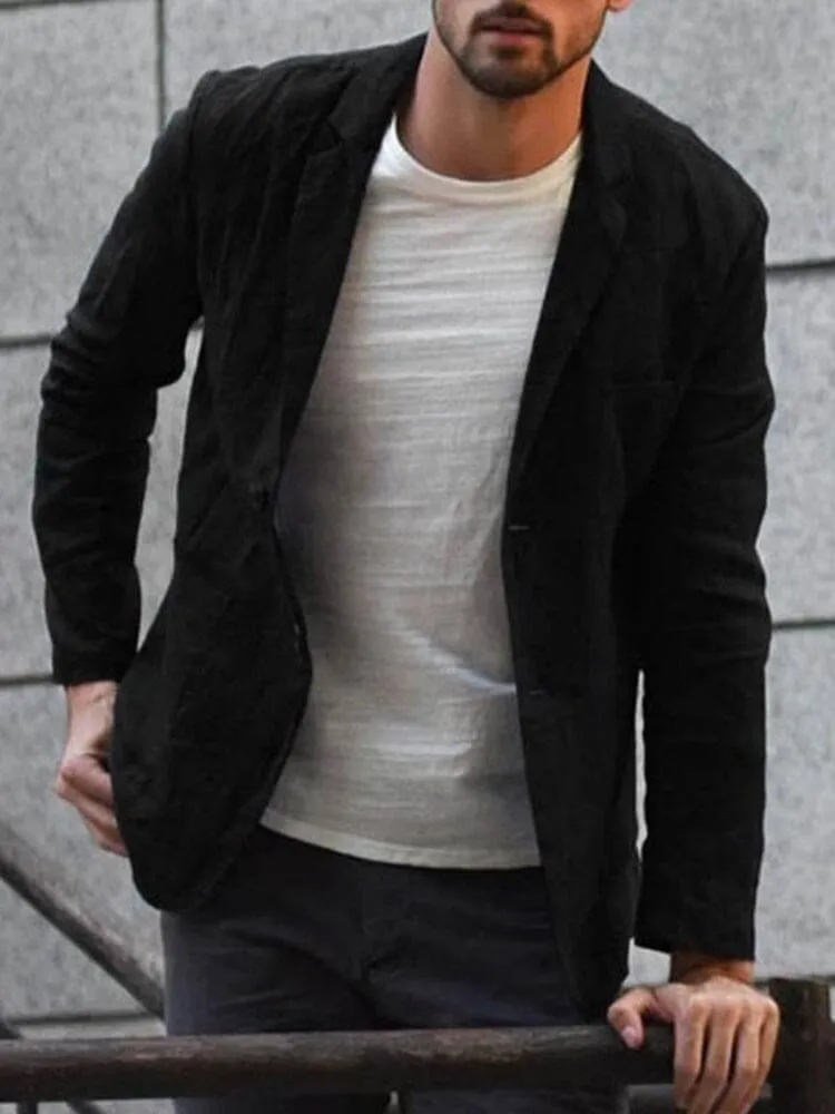 Stylebewusst - Lässiger Blazer aus weicher Baumwolle