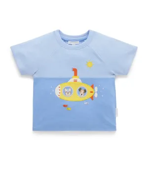 Submarine Relaxed Tee -  Surf