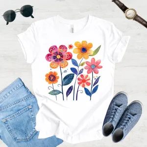 Sunlit Blooms Tee