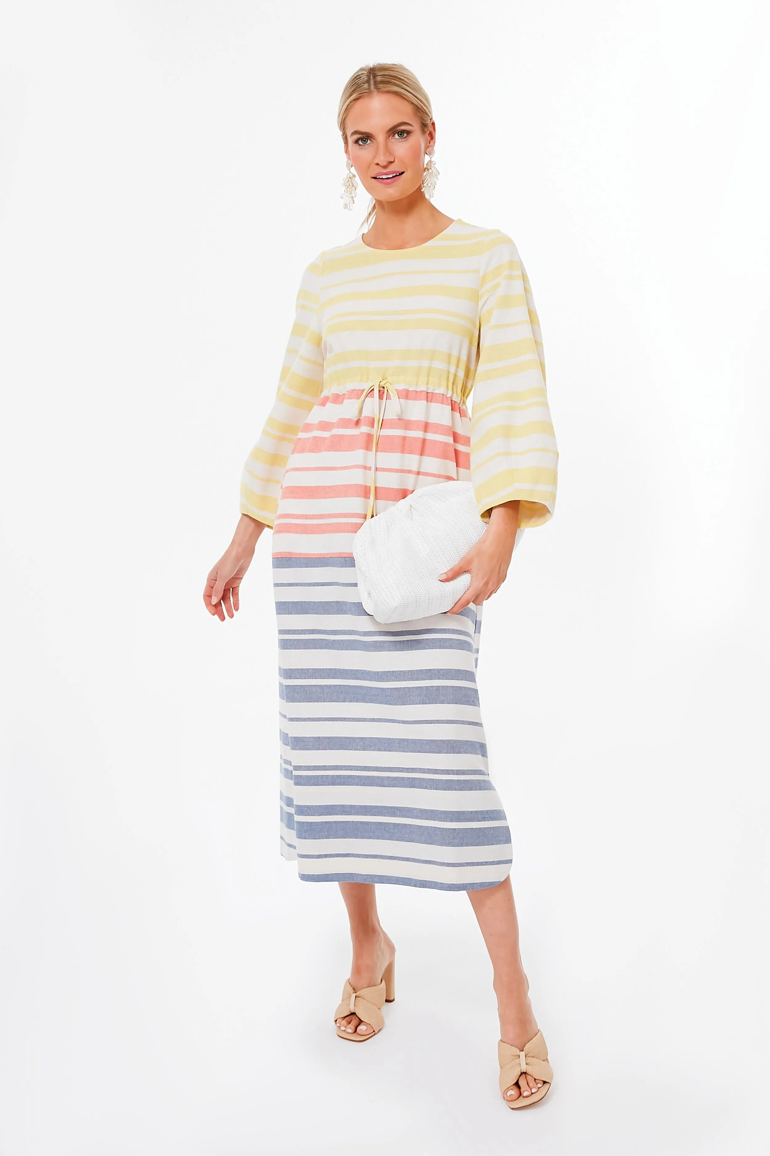 Sunset Stripe Cleo Dress