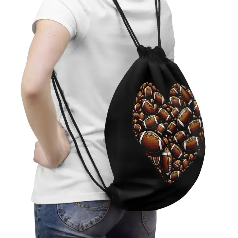Super Football Drawstring Bag Sporty Flair