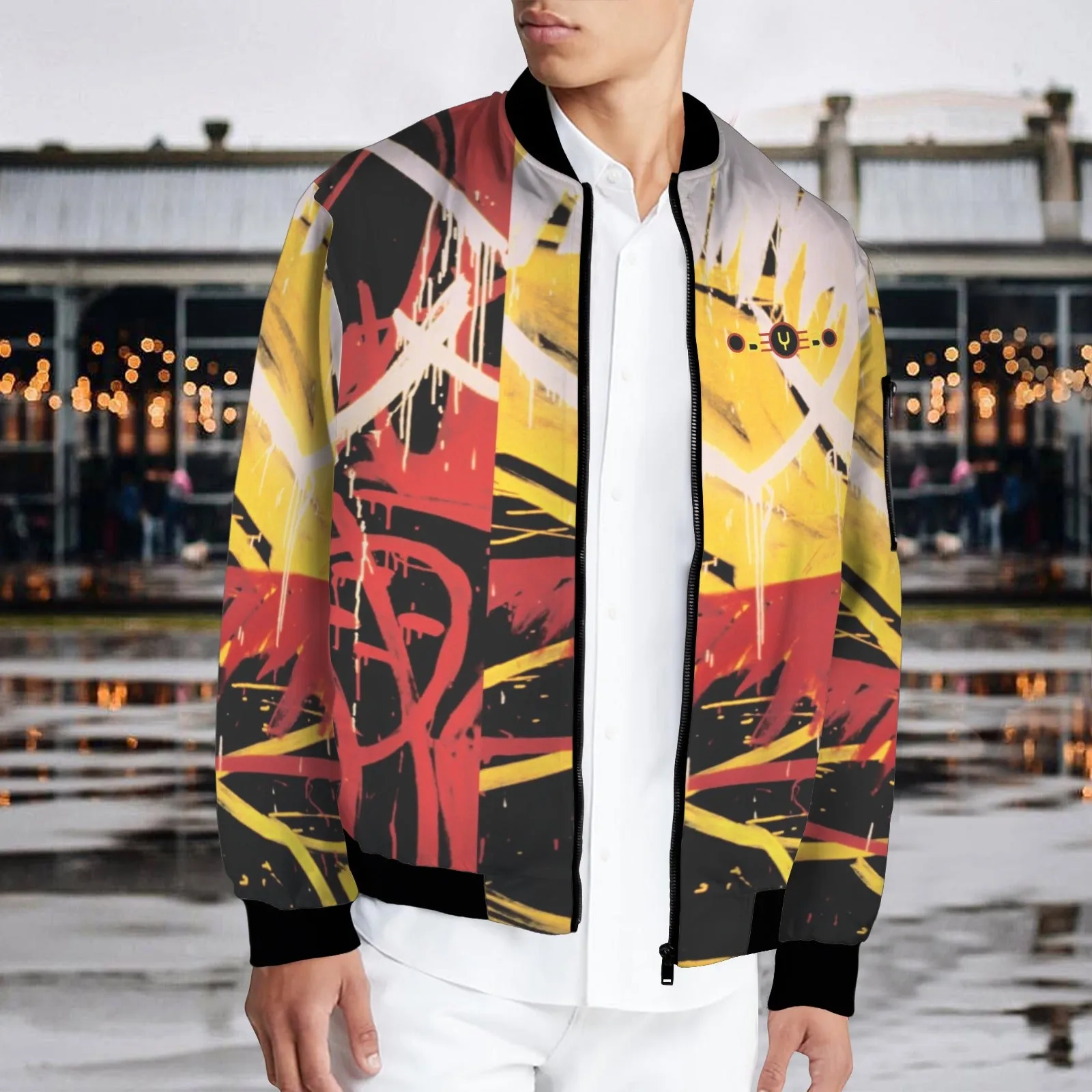 Swallowed Tears Men's Bomber Jacket