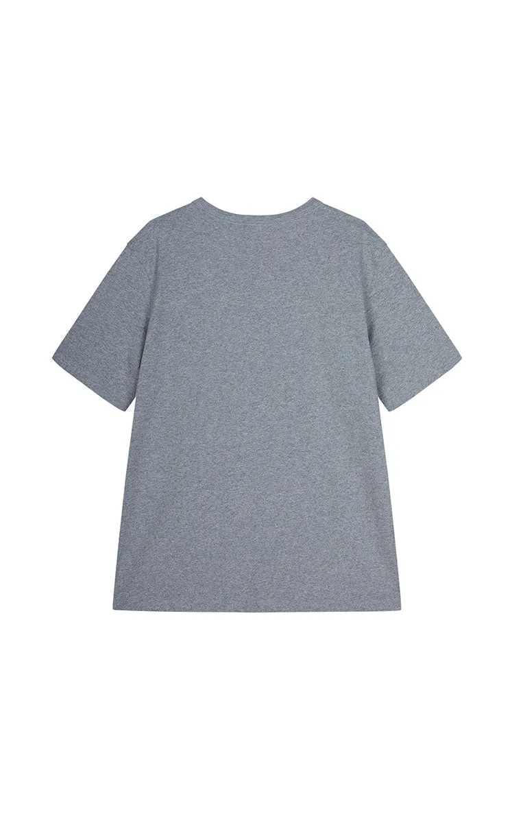 T-shirt / JNBY Hand-Drawn City Park Cotton T-Shirt