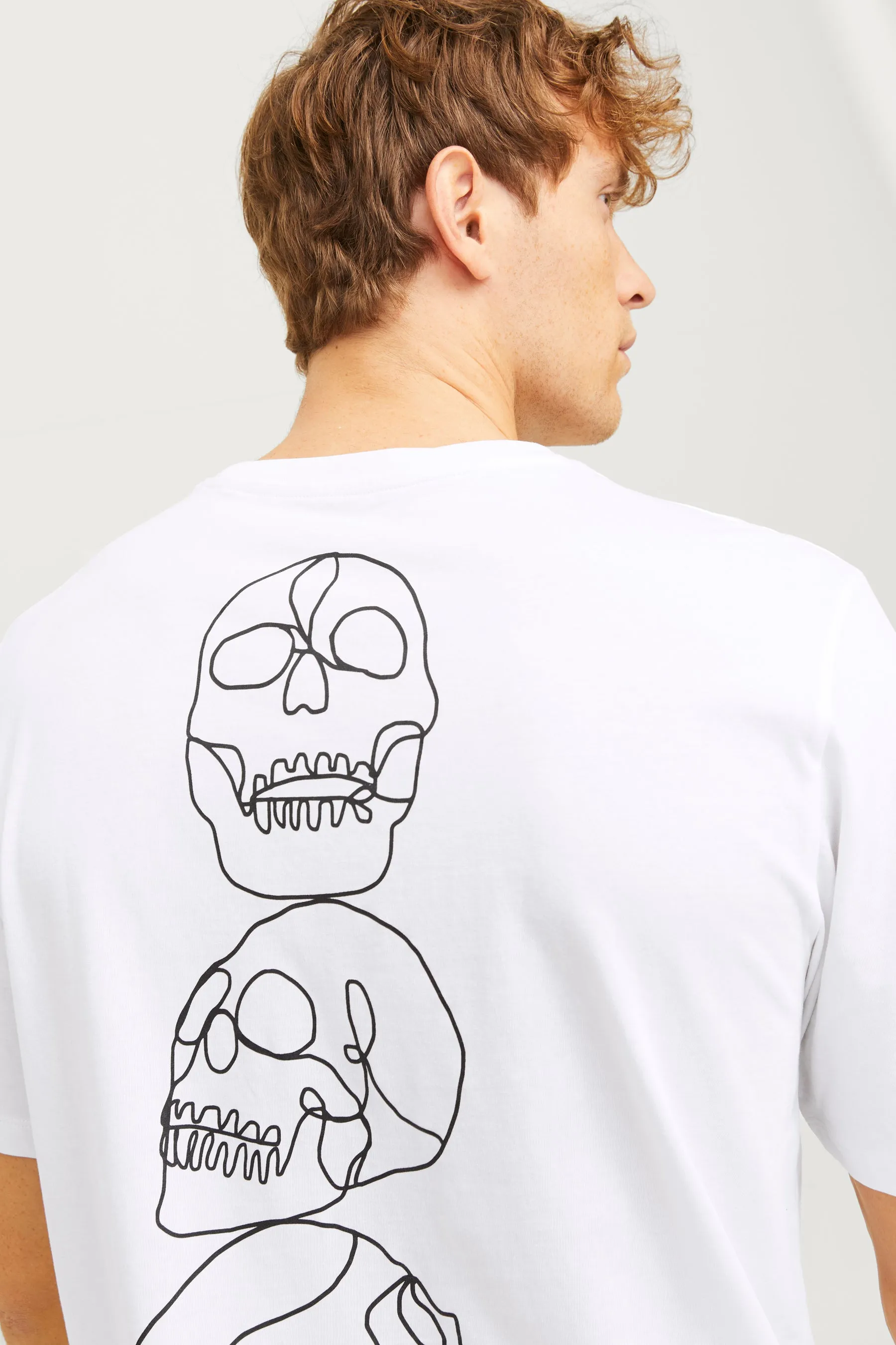 T-shirt (korte mouwen) Wit - CORE BY JACK & JONES