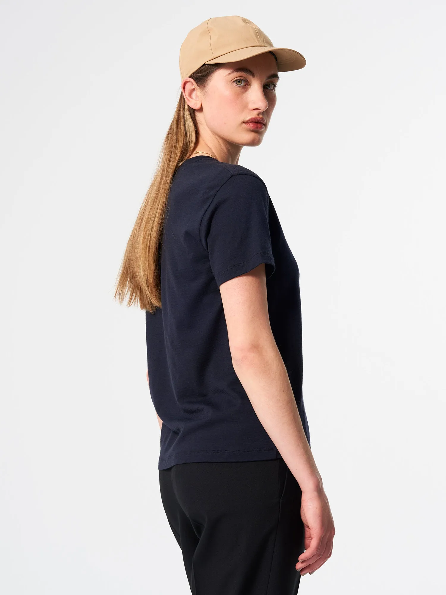 T-Shirt Merino - Sheep Navy (Female)