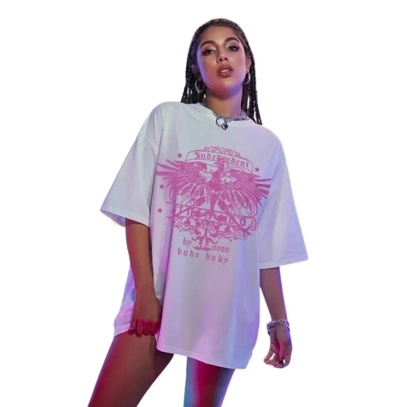 T-Shirt Oversize Femme Vintage