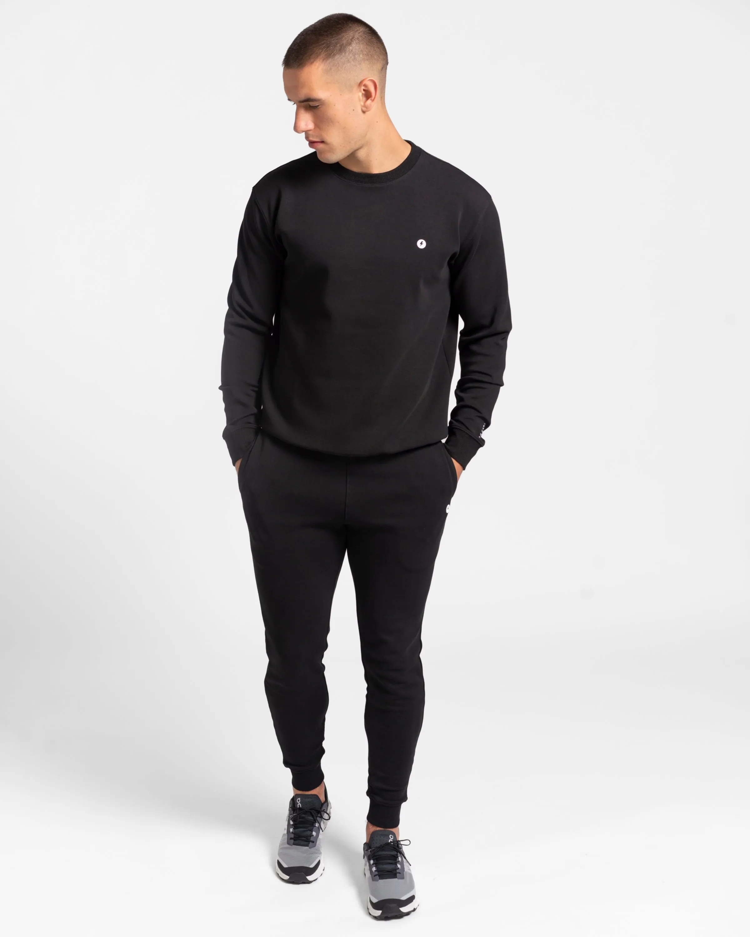 tek//pak Black Men's Crew Neck