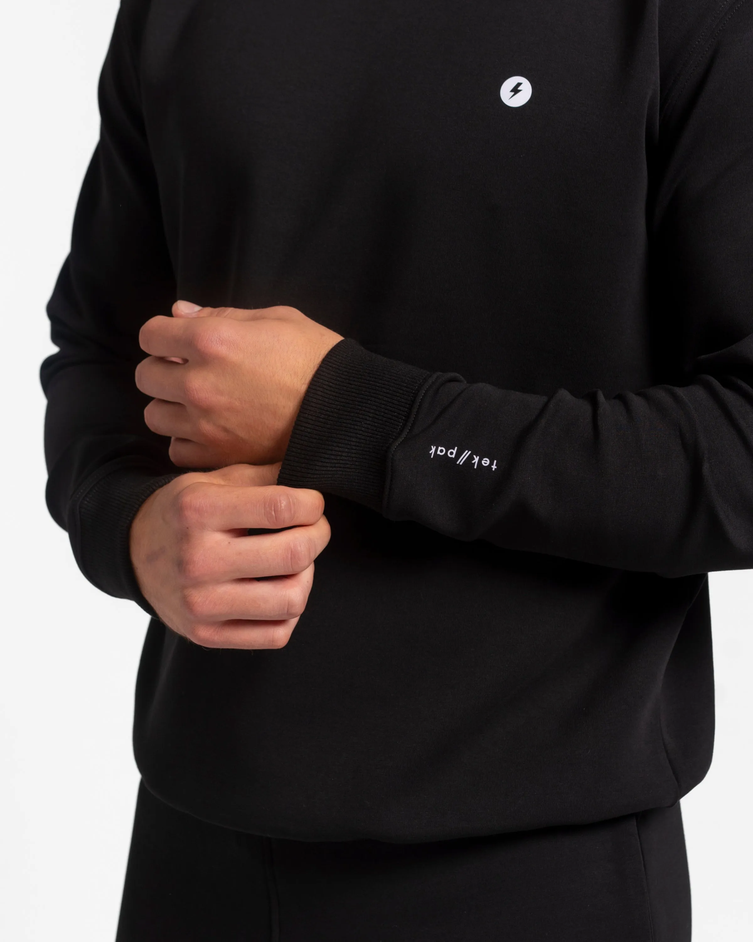 tek//pak Black Men's Crew Neck