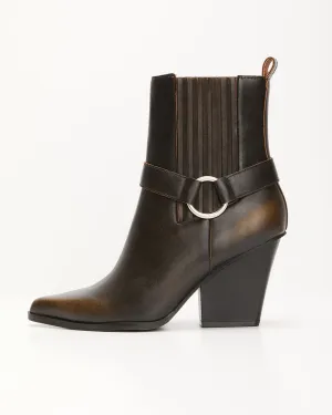 The Carson Moto Bootie by Oasis Society