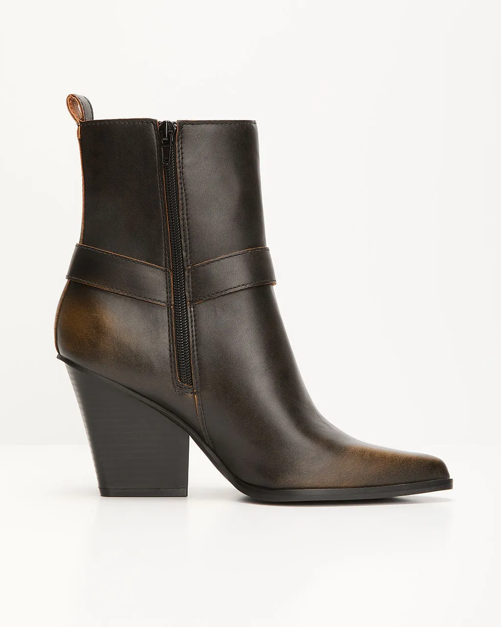 The Carson Moto Bootie by Oasis Society