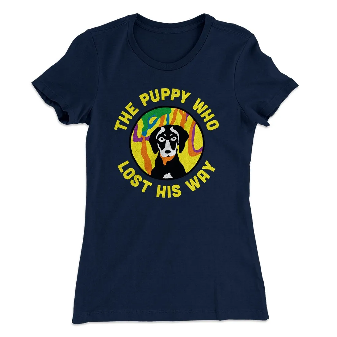 The Puppy Who Lost His Way Women's T-Shirt