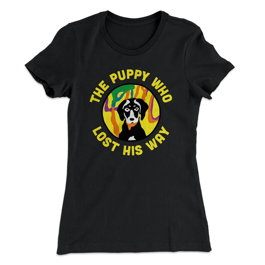 The Puppy Who Lost His Way Women's T-Shirt