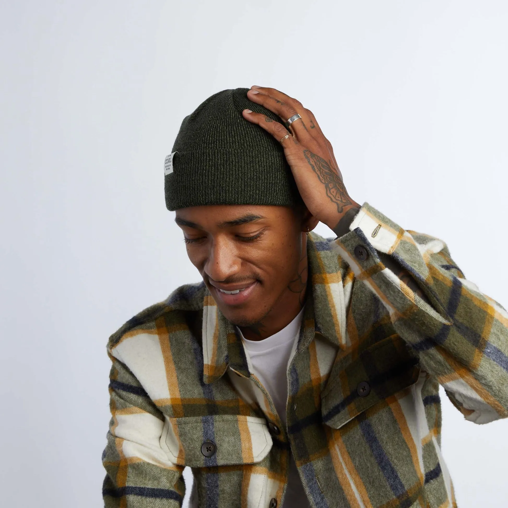 The Uniform Low Recycled Knit Cuff Beanie