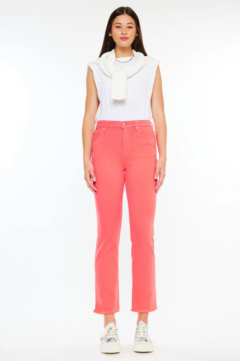 Tiana High Rise Slim Straight