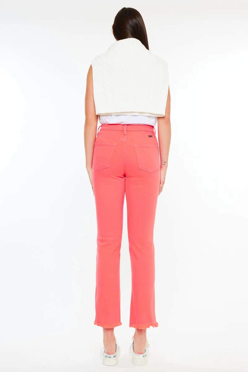 Tiana High Rise Slim Straight