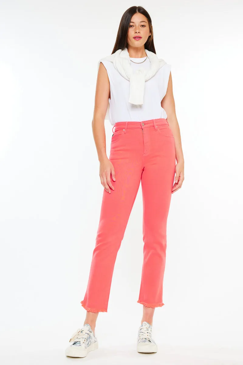 Tiana High Rise Slim Straight