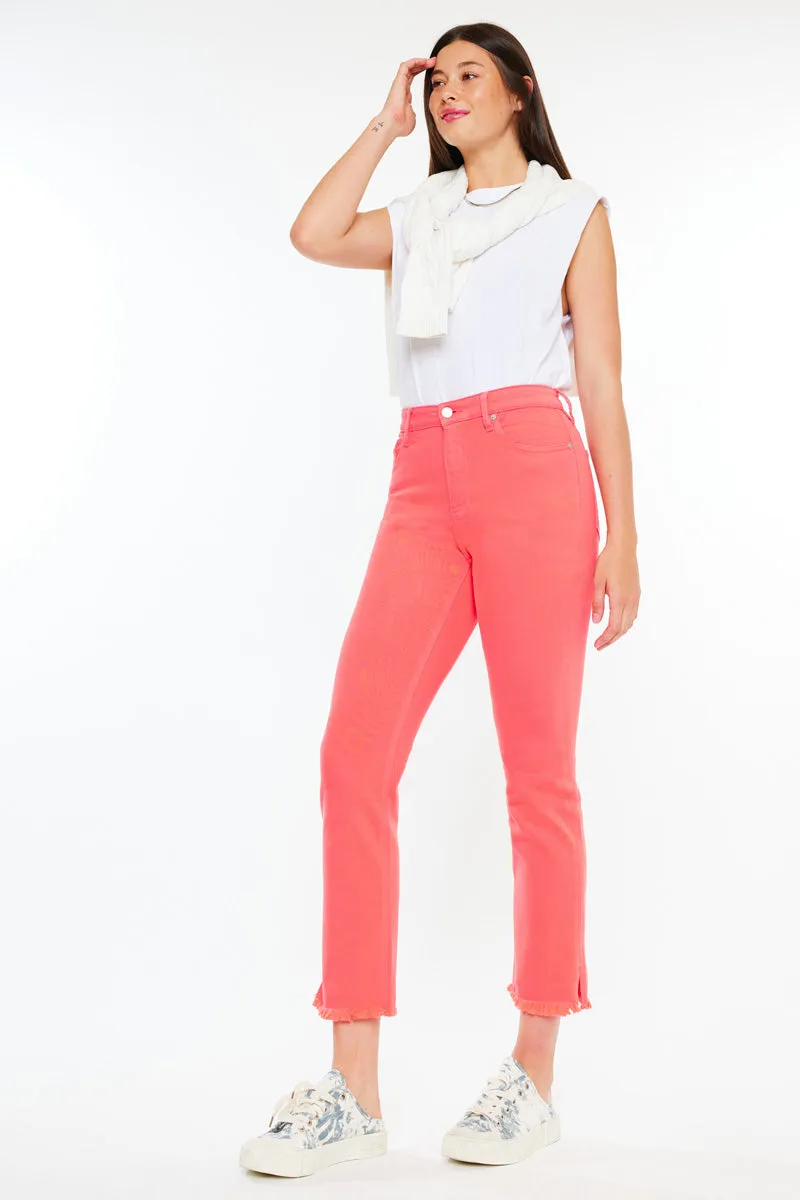 Tiana High Rise Slim Straight